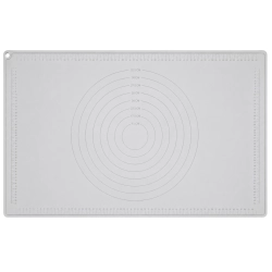 Stolnica silikonowa 70x50cm mata do ciasta antypoślizgowa z wysokim brzegiem