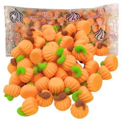 Posypka na tort dynia dekoracje halloween na babeczki ozdoby na tort dynie około 50 sztuk