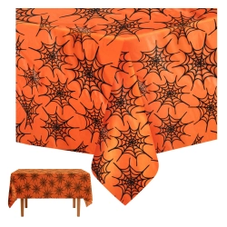 Obrus na stół halloween dekoracje ozdoby halloween pajęczyna