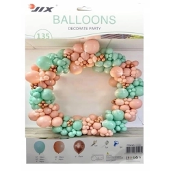 Balony girlanda dekoracja ślub wesele roczek 135x