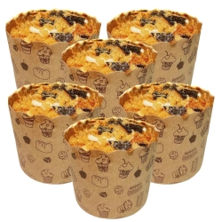 Papilotki do muffinek foremki na babeczki papierowe dekoracje urodzinowe 6 sztuk