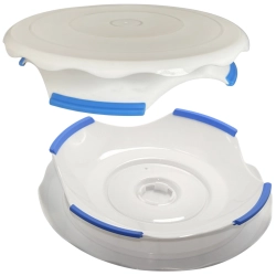 Patera obrotowa na tort talerz obrotowy 28 cm do dekoracji serwowania ciasta