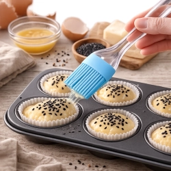 Pędzel silikonowy pędzelek kuchenny do smarowania ciasta mięsa