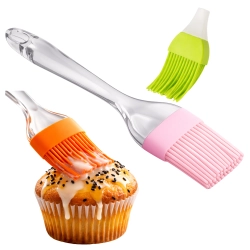 Pędzel silikonowy pędzelek kuchenny do smarowania ciasta mięsa