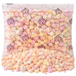 Posypka cukrowa mini pianki marshmallows chrupiące kolorowe na babeczki