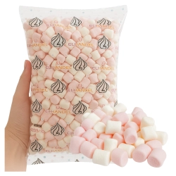 Posypka mini pianki Marshmallows dekoracja babeczki biały różowy mix 75g