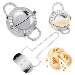 Pierożnica do pierogów wykrawacz radełko foremki do wykrawania 2 sztuki