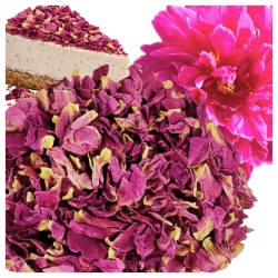 Kwiaty jadalne piwonia ozdoby na tort płatki piwonii suszone urodziny 20g