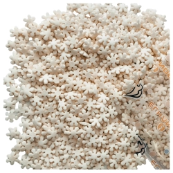 Posypka cukrowa na tort białe śnieżynki płatki śniegu święta Boże Narodzenie 1kg