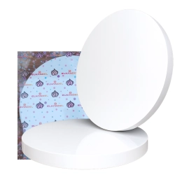 Podkład pod tort styrodur biały gruby 24cm podkładka na ciasto okrągły