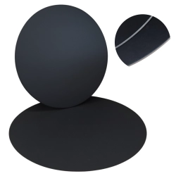 Podkład pod tort okrągły 30cm czarny matowy gładki podkładka na ciasto