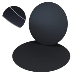 Podkład pod tort okrągły 25cm czarny matowy gładki podkładka na ciasto