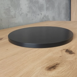 Podkład pod tort 38 cm gruby czarny podkładka pod tort trwały sztywny
