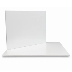 Podkład pod tort 40x50cm gruby biały podkładka pod tort trwały sztywny okrągły