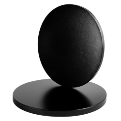 Podkład pod tort 38 cm gruby czarny podkładka pod tort trwały sztywny
