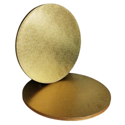 Podkład pod tort 36 cm gruby złoty podkładka pod tort trwały sztywny