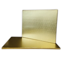 Podkład pod tort 40x50cm gruby złoty podkładka pod tort trwały sztywny prostokątny