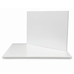 Podkład pod tort 40x60cm gruby biały podkładka pod tort trwały sztywny okrągły