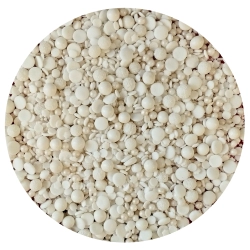 Posypka cukrowa na tort białe perłowe perełki maczki konfetti mimoza śnieżynki pałeczki święta Boże Narodzenie 50g