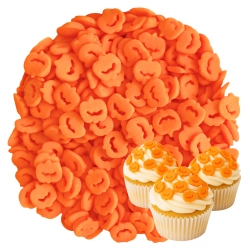 Posypka na tort dynia halloween dekoracje cukrowe na babeczki dynie 1kg