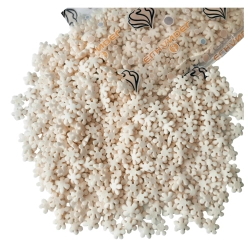 Posypka cukrowa na tort białe śnieżynki płatki śniegu święta Boże Narodzenie 100g