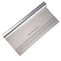 Skrobka do tortu packa szpatułka cukiernicza do tynkowania dekorator do ciasta krem 1 sztuka