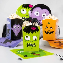 Serwetki jednorazowe na halloween Monsters Potwory 12 szt