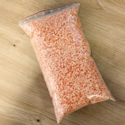 Posypka waflowa pomarańczowa 100g wiórki dekoracje urodzinowe ozdoby na tort