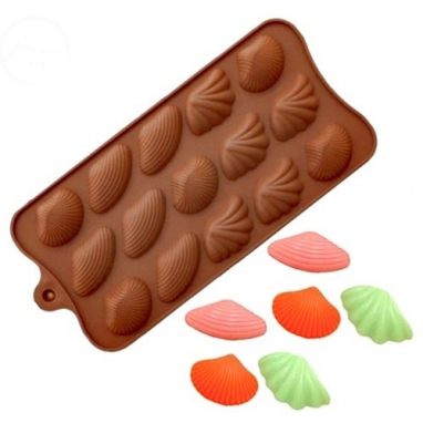 Forma do czekoladek kształt muszelki