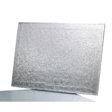 Podkład kwadratowy pod tort srebrny 50,8X45,7 cm