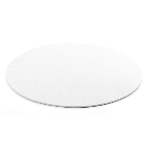 Podkład pod tort 25cm okrągły biały podkładka pod ciasto tort sztywny gładki