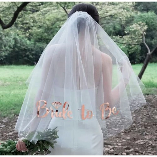 Welon wieczór panieński bride to be róż złoto