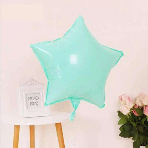 Balon foliowy gwiazdka urodziny hel dekoracja