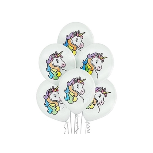 Balony jednorożec unicorn urodziny dekoracja 6x