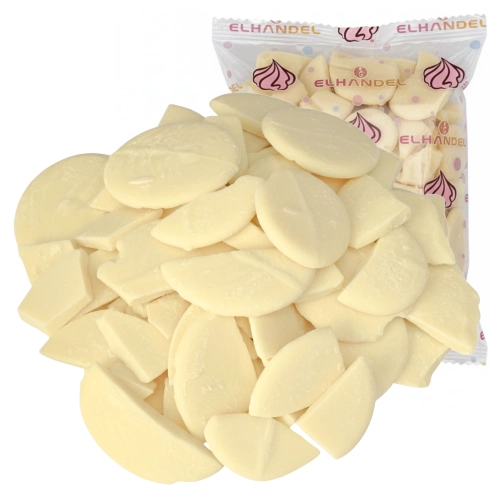 Polewa do rozpuszczania na tort ciasta biała sos drip do roztapiania 500g