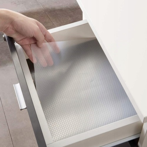Mata chronna antypoślizgowa biała do wykładnia szuflad półek szafek z wypustkami 50x300