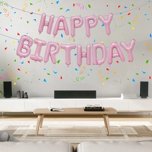 Balon foliowy baner dekoracja urodziny happy birthday