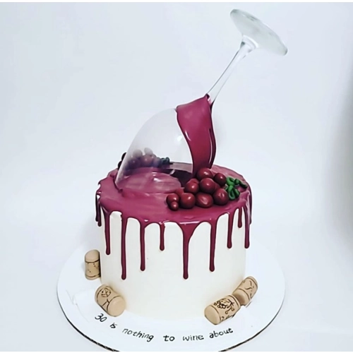 Polewa Czekoladowa Drip Sos Na Tort Deser Monoporcje RÓŻOWY 100ml