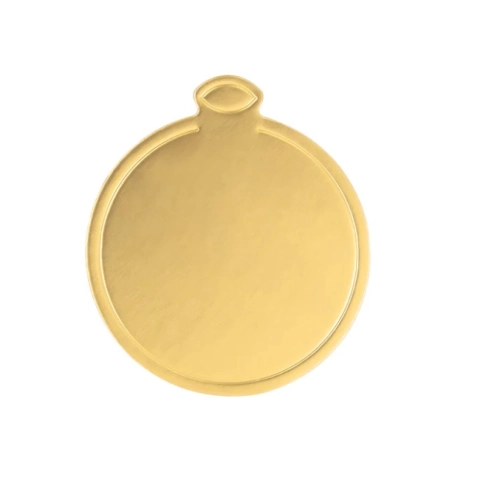 Podkład pod tort złoty okrągły monoporcje podkładka bankietówka 10cm 100 sztuk