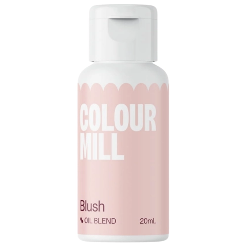 Barwnik olejowy do mas tłustych kremu czekolady pudrowy róż blush colour mill 20ml