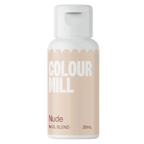 Barwnik olejowy do mas tłustych kremu czekolady cielisty nude colour mill 20ml