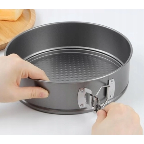 Blacha do pieczenia biszkoptu tortownica okrągła ciasta tortu 22 cm