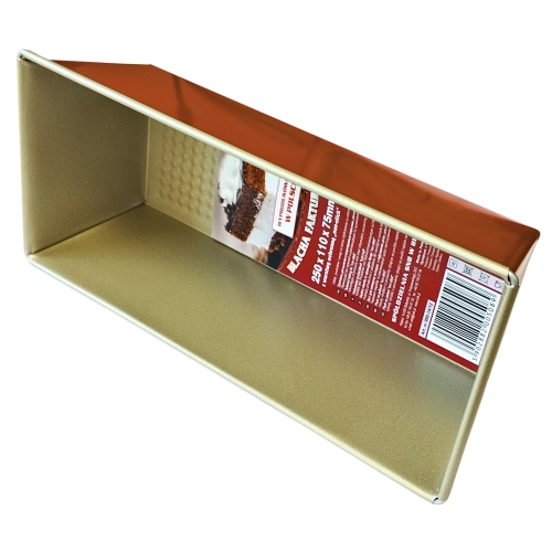 Blacha do pieczenia forma keksówka wąska długa do chleba ciasta 25x11 cm
