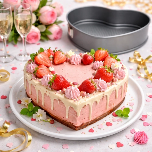 Blacha do pieczenia 3 sztuki serce tortownica forma do biszkoptu tort ciasto