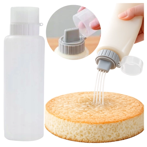 Butelka do nasączania biszkoptu do sosu 175ml dekorator cukierniczy do ciast tortu