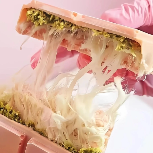 Pismaniye pistacjowa wata chałwa do czekolady dubajskiej anielskie włosy 220g