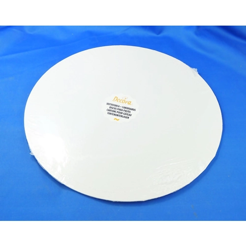 Podkład pod tort 30cm okrągły biały podkładka pod ciasto tort sztywny gładki