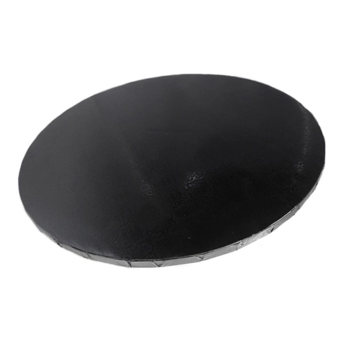 Podkład pod tort 36 cm gruby czarny podkładka pod tort trwały sztywny duży