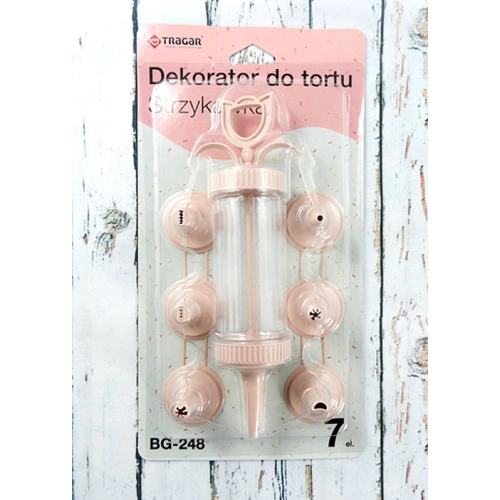Dekorator strzykawka do tortu tylki szpryca