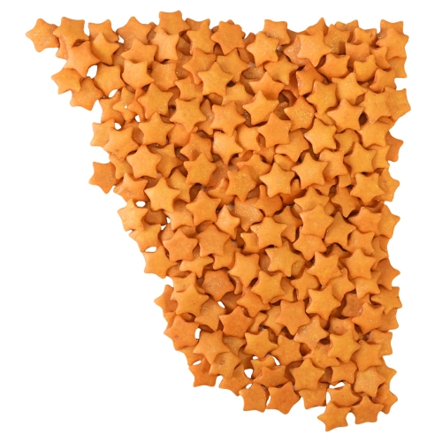 Posypka świąteczna cukrowa na tort Boże Narodzenie gwiazdki złote 1kg